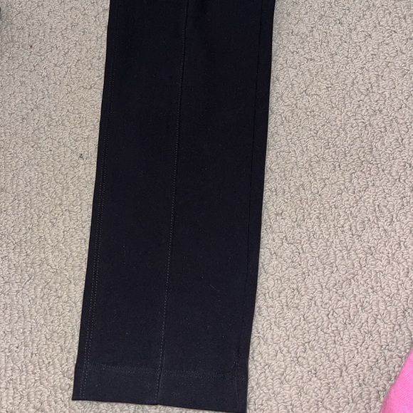 Rag & Bone Black Skinny Front Zip Stretch Pants - Picture 6 of 9